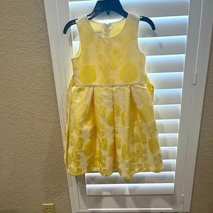 Girls Yellow Dress